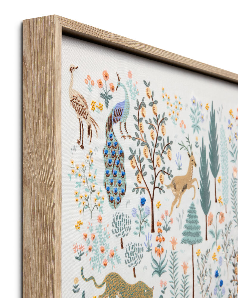 Ivory Menagerie Multi 2'7"x2'7" Wall Art